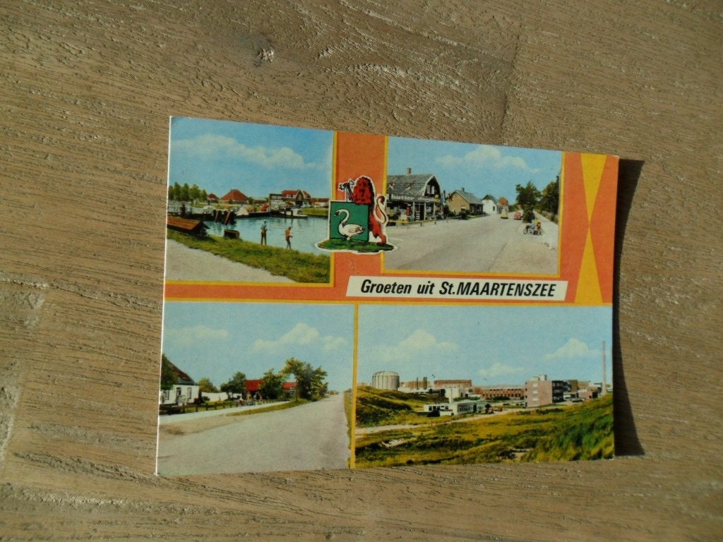 st. Maartenszee, panorama 1984, Verzenden, 1980 tot heden, Gelopen, Noord-Brabant