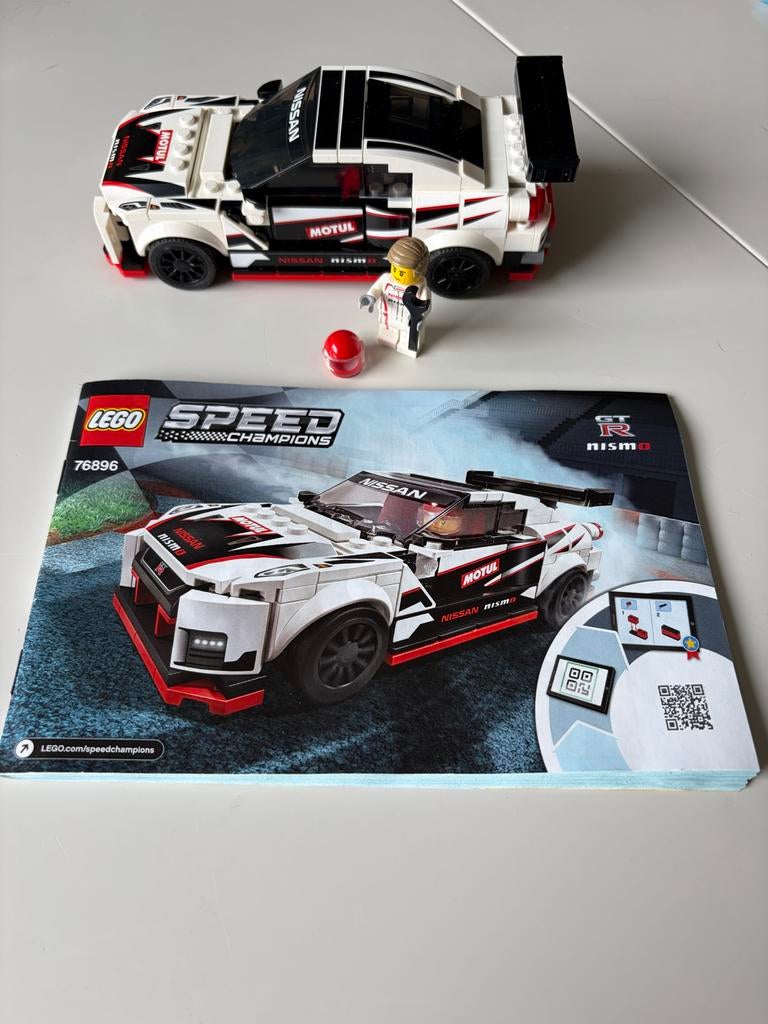 LEGO Speed Champions 76896 Nissan GT-R NISMO, Ophalen of Verzenden, Zo goed als nieuw