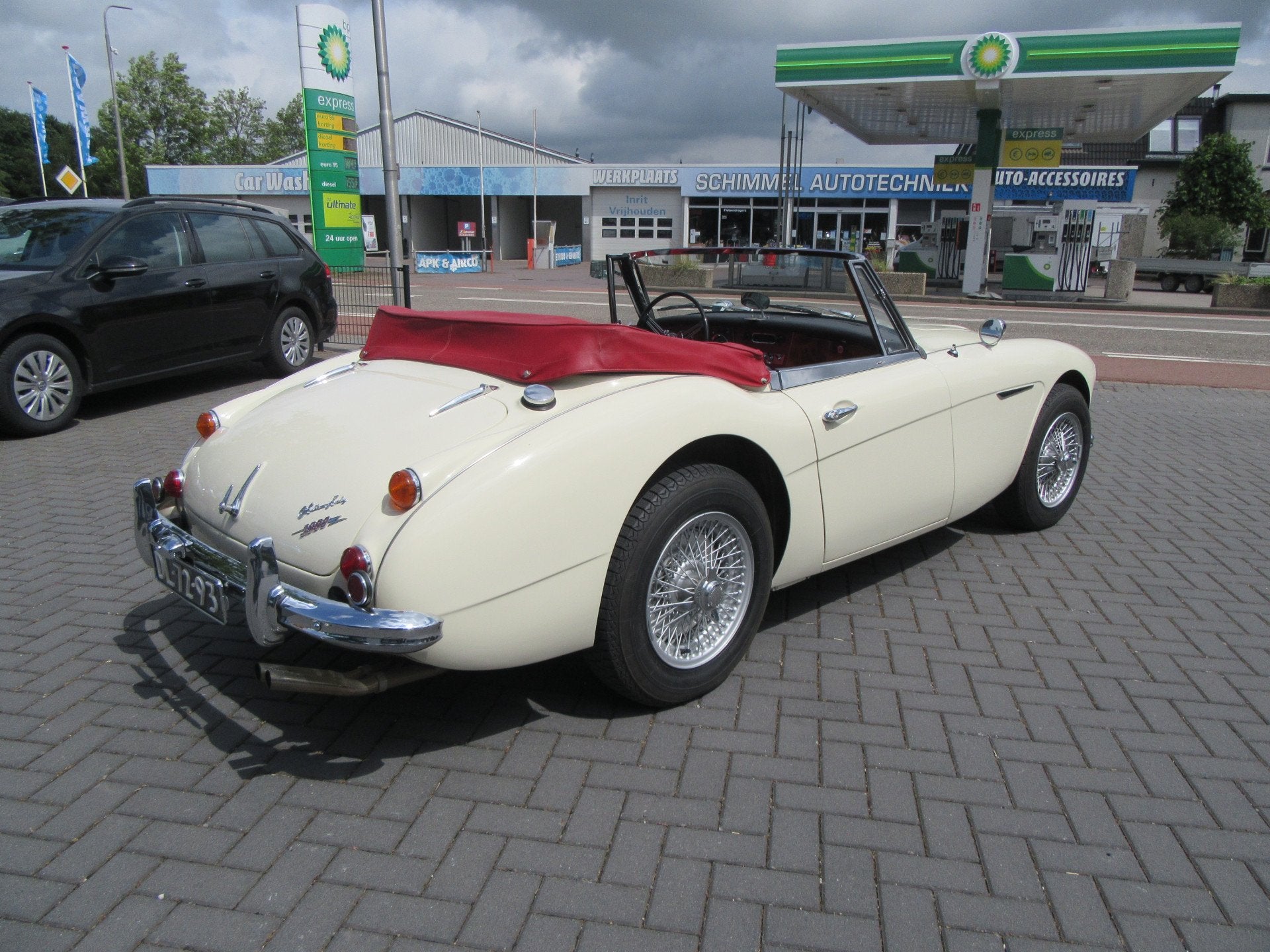 Austin HEALEY 3000 MK III CABRIO 1967, Nieuwstaat HEALEY 300, Auto's, Austin, Beige, Leder, Bedrijf