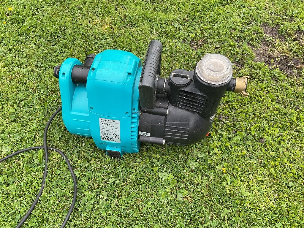 Krachtige waterpomp Gardena, Tuin en Terras, Waterpompen, Ophalen, Gebruikt, Elektrisch, Beregeningspomp