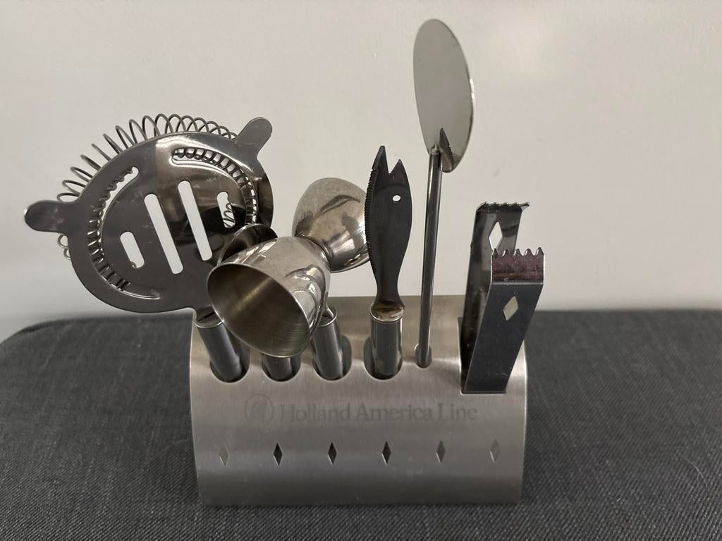 Holland  America Line - Cocktail Set, Huis en Inrichting, Keuken | Keukenbenodigdheden, Zo goed als nieuw, Ophalen of Verzenden