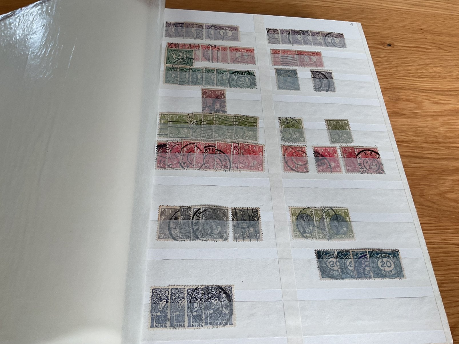 Dik stockboek voorraad Nederland gestempeld, Postzegels en Munten, Postzegels | Volle albums en Verzamelingen, Ophalen of Verzenden