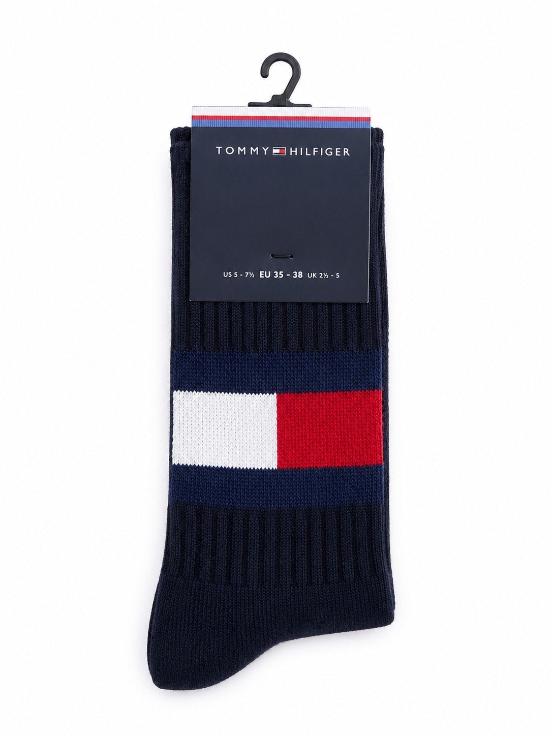 De lange marinesokken van Tommy Hilfiger 35-38, Kleding | Dames, Sokken en Kousen, Sokken en Kniesokken, Blauw, Maat 35 t/m 38