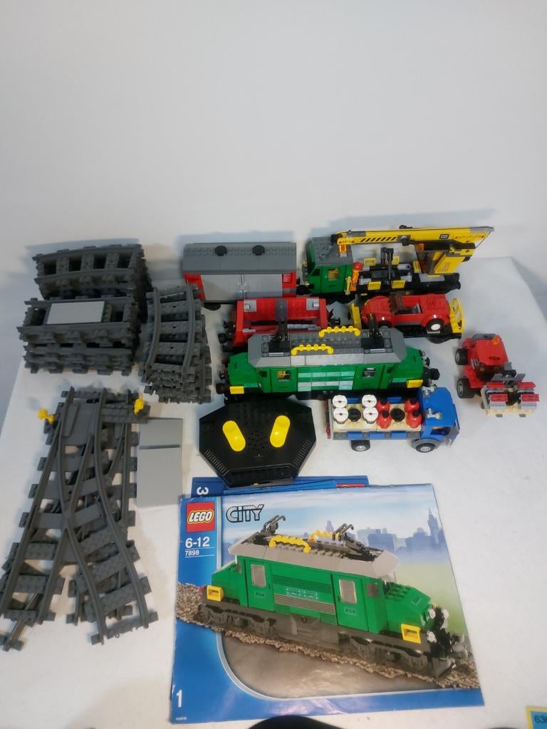 Lego City Goederentrein 7898, Kinderen en Baby's, Speelgoed | Duplo en Lego, Ophalen of Verzenden, Zo goed als nieuw, Complete set