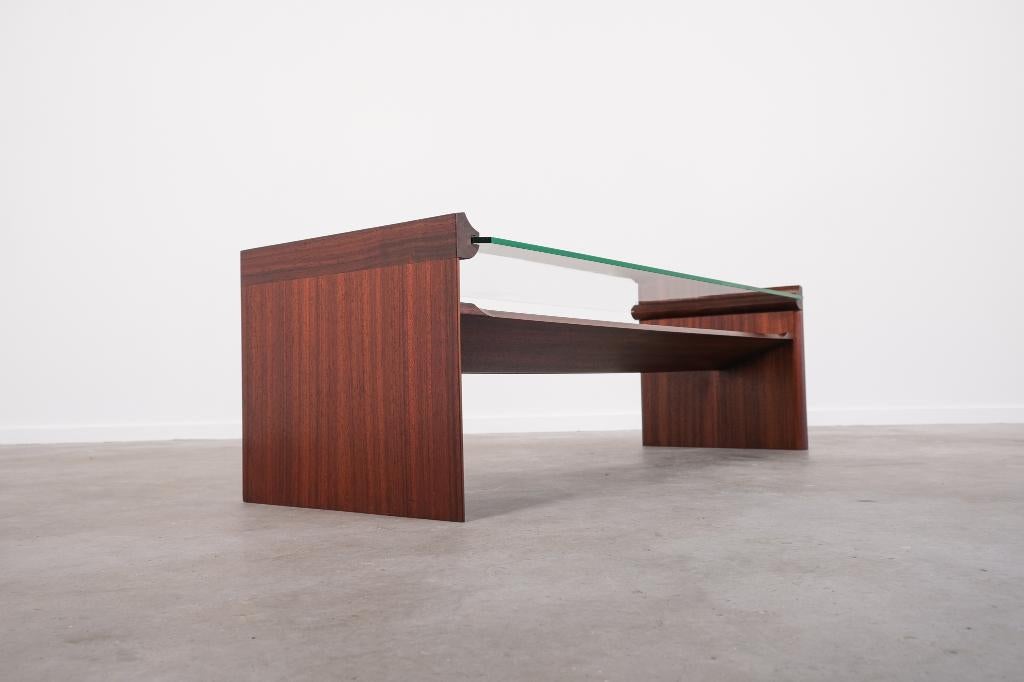 Salontafel 'Acca' van Kazuhide Takahama voor Gavina, Ophalen, Gebruikt, 100 tot 150 cm, Glas