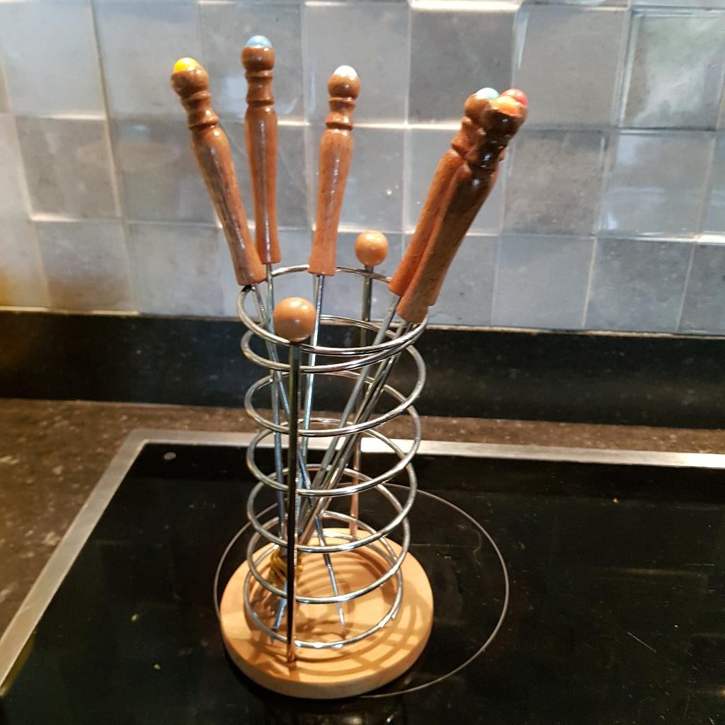 Fonduevorkjes, Overige materialen, Overige typen, Nieuw, Ophalen of Verzenden