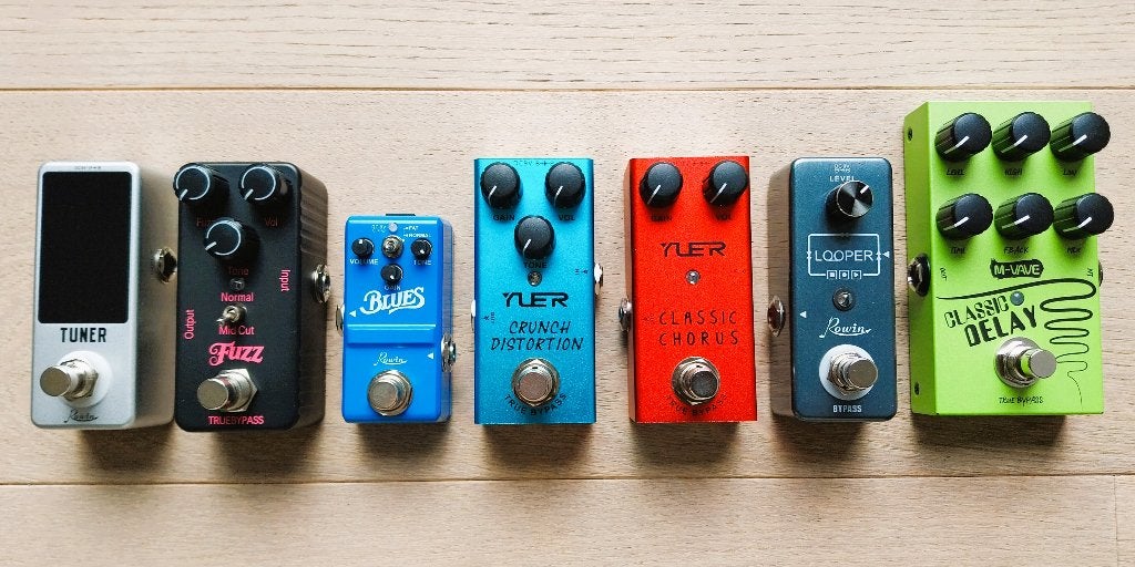 Effectpedalen - Distortion - Fuzz - Chorus - Delay - Looper, Ophalen of Verzenden, Zo goed als nieuw, Chorus