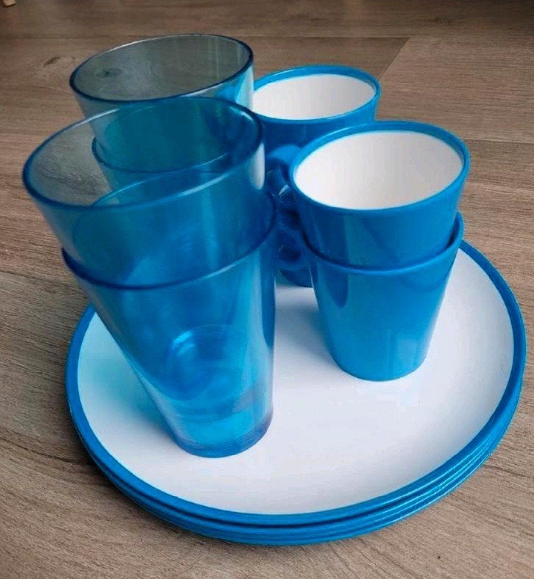 Mepal servies voor 4 personen, Caravans en Kamperen, Ophalen of Verzenden