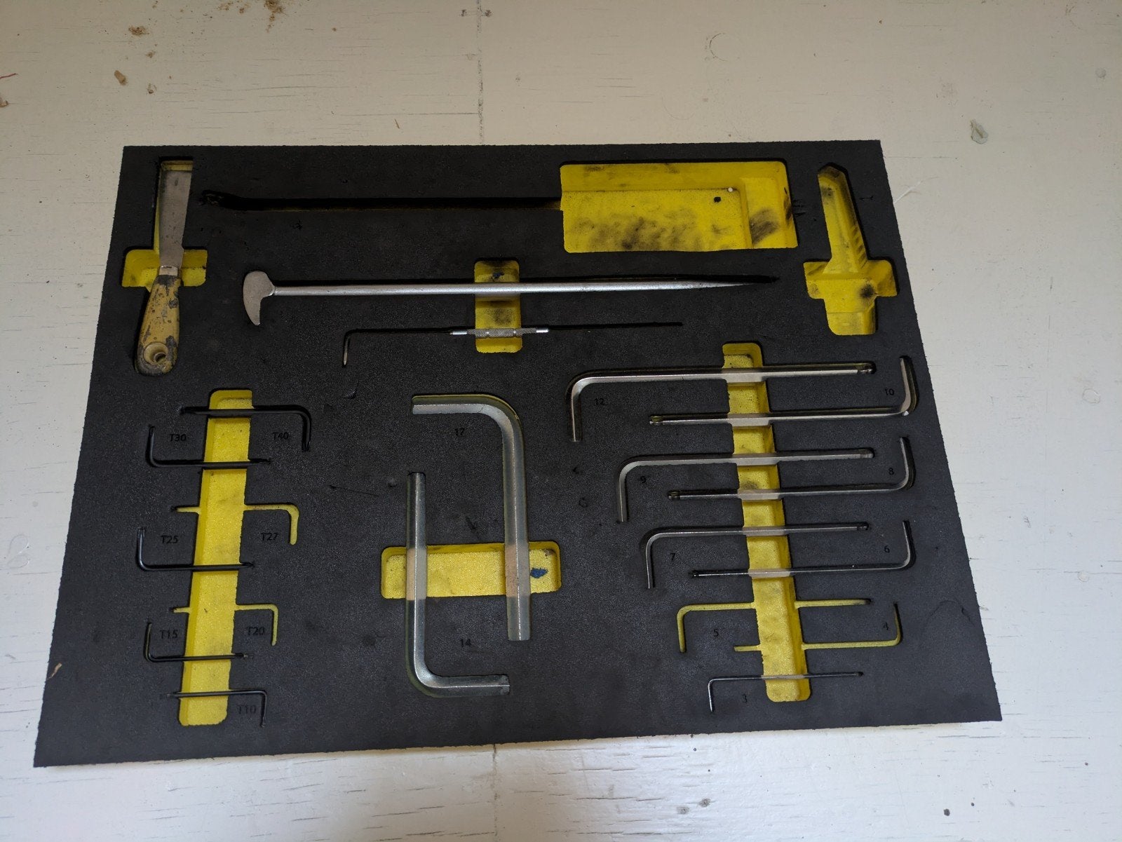 Inbussleutel en Torx sleutel set - Arndt, van W, Ophalen of Verzenden, Gebruikt