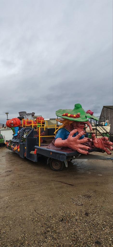 Carnavalswagen te huur - Uniek en opvallend!, Ophalen, Gebruikt, Overige typen, Carnaval