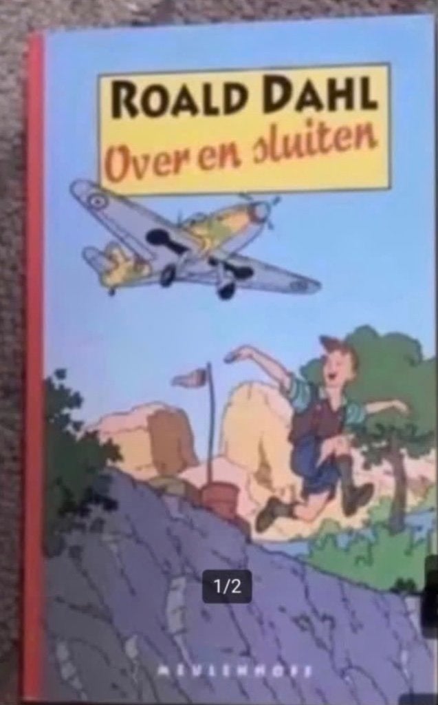 2 uitgaves “over en sluiten” door Roald Dahl, Ophalen of Verzenden, Gelezen