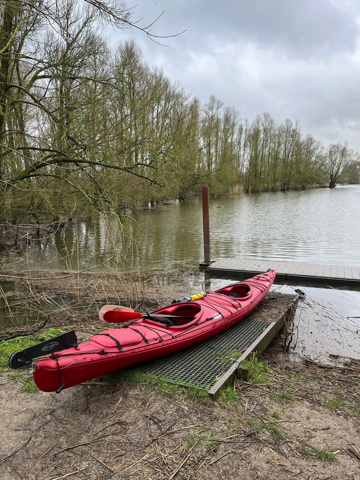 Twee persoons kajak, Watersport en Boten, Ophalen, Gebruikt, 2-persoons