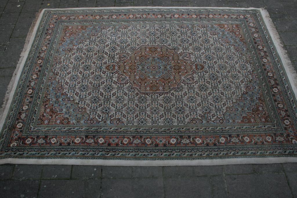 Bidjar Handgeknoopt tapijt, Huis en Inrichting, Overige kleuren, Bidjar, 200 cm of meer, Ophalen of Verzenden
