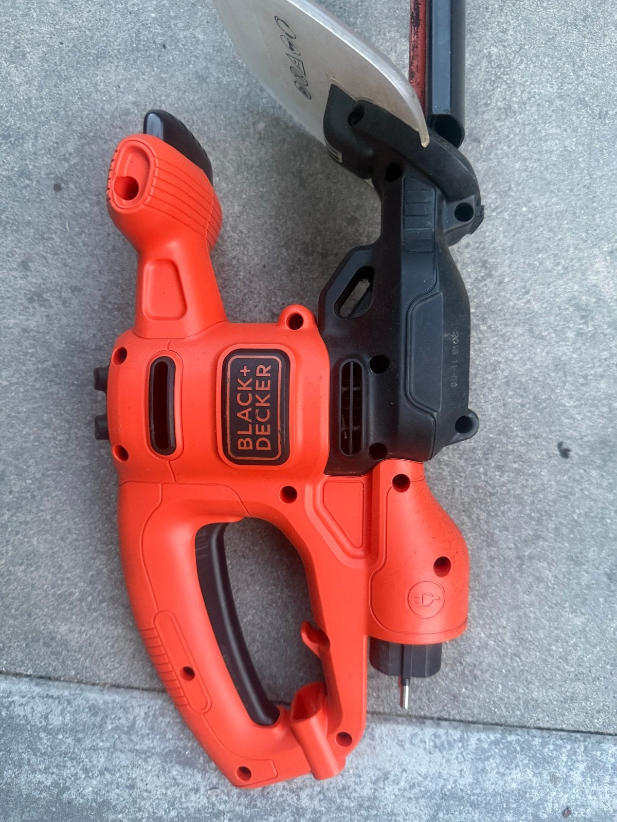 Black+Decker Heggenschaar BEHT201 - 45cm blad, Ophalen of Verzenden, Gebruikt, Elektrisch