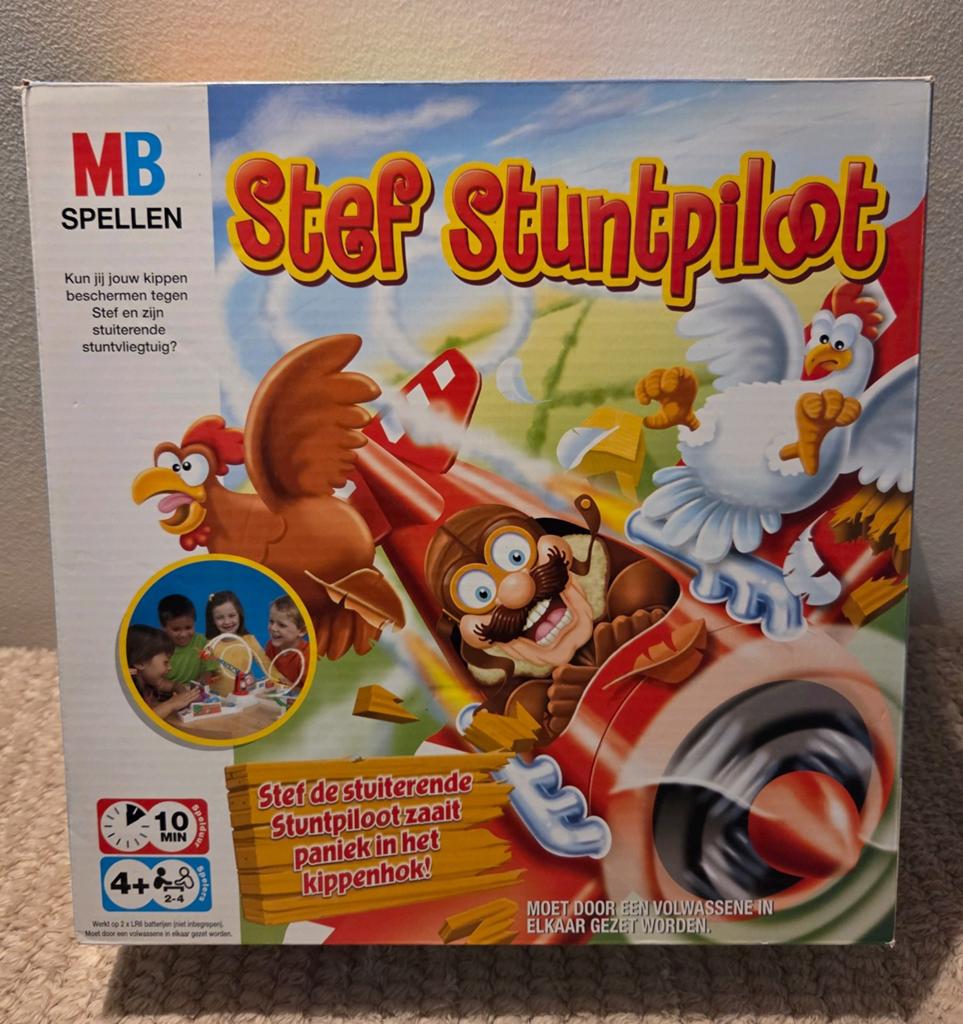 Stef Stuntpiloot gezelschapsspel, Verzenden