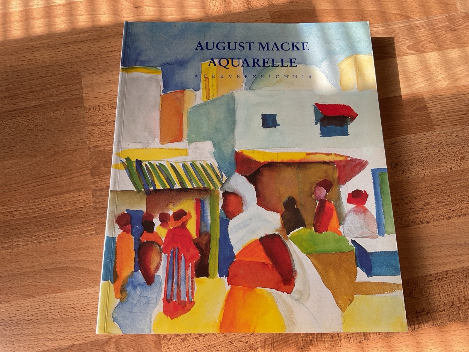 August Macke Aquarellen Werkverzeichnis Kunstboek, Ophalen of Verzenden