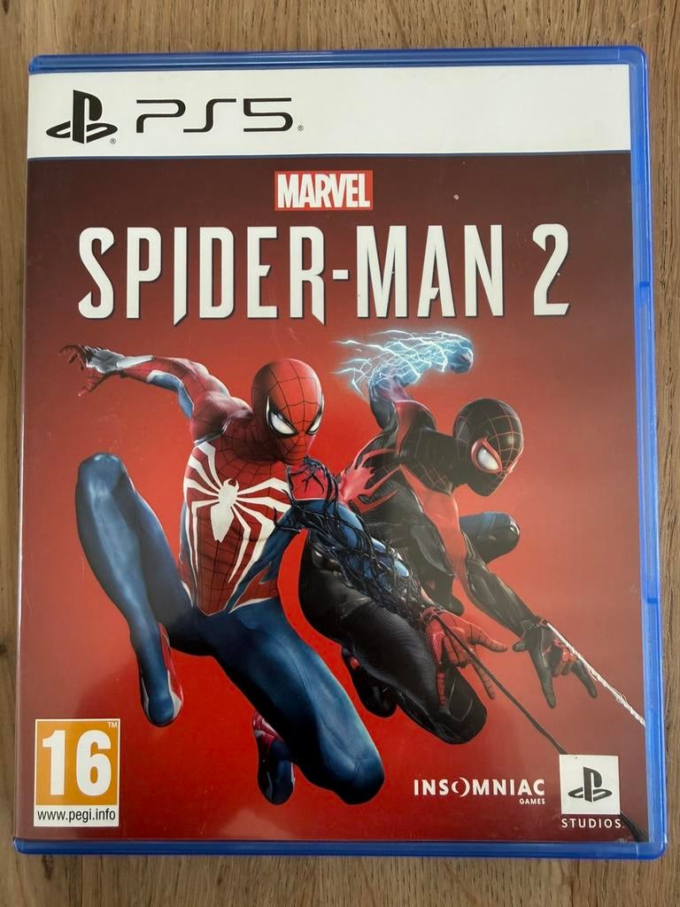 Spider-man 2 PS5, Spelcomputers en Games, Games | Sony PlayStation 5, Ophalen of Verzenden, Zo goed als nieuw