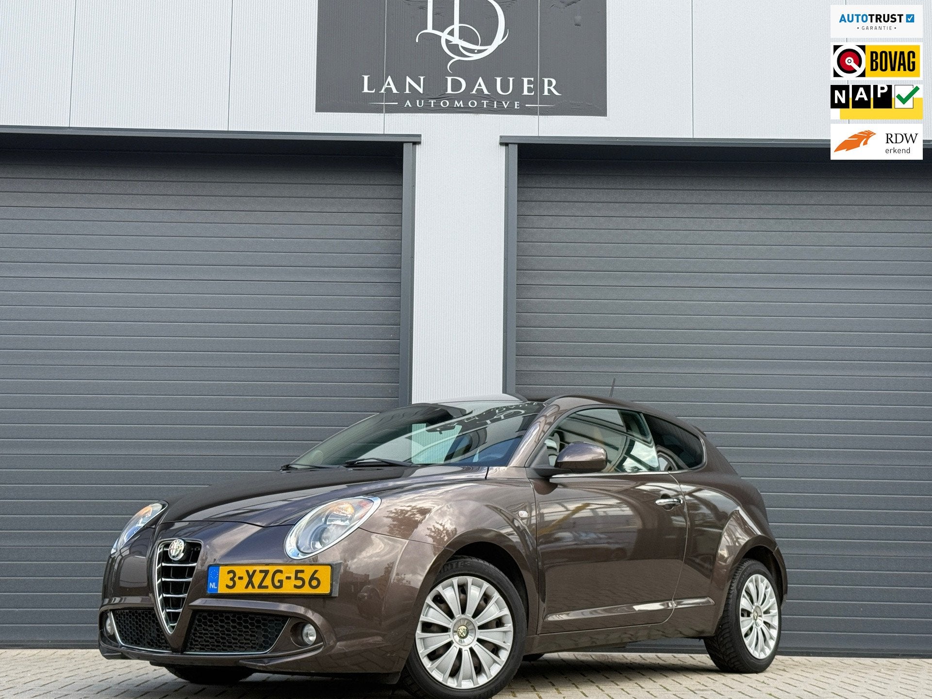 Alfa Romeo MiTo 0.9 TwinAir Esclusivo / LEDER COGNAC / NAP, Auto's, Voorwielaandrijving, 101 pk, Gebruikt, Euro 6