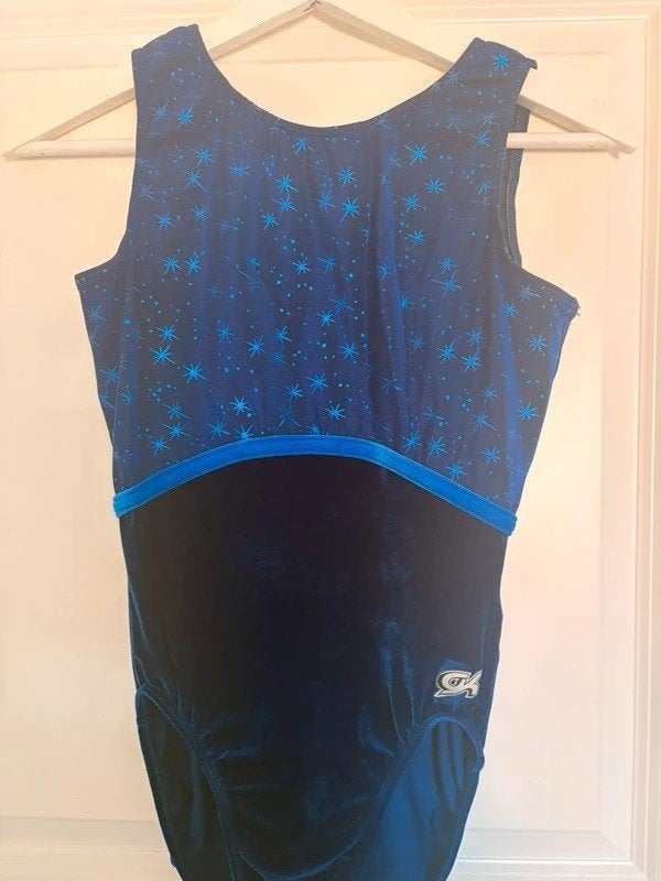 GK Turnpakje, Blauw, maat XL, Gebruikt, Maat 36 t/m 42, Turnpak(je), Verzenden
