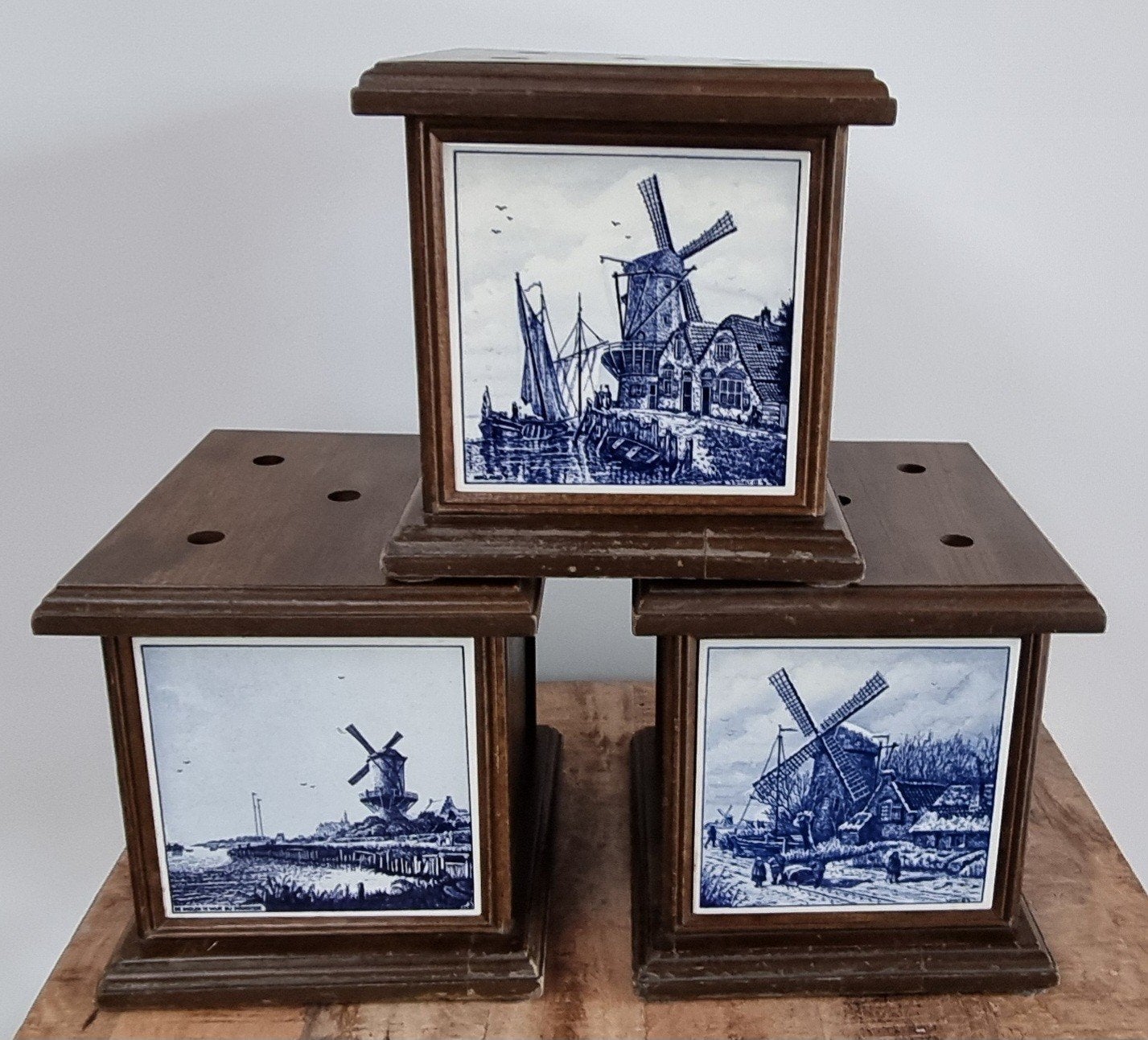 Houten stoof voetenstoof, Ophalen of Verzenden