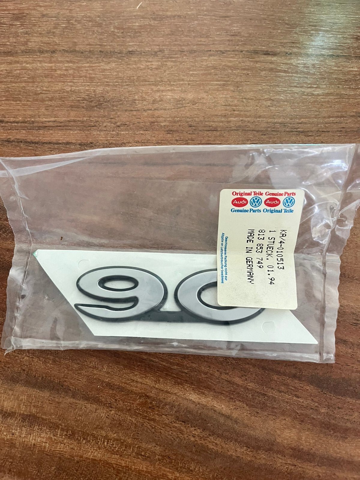 Audi 90 embleem - nieuw, Ophalen of Verzenden