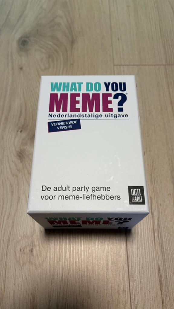 Spel | What do you meme, Vijf spelers of meer, Ophalen of Verzenden, Nieuw