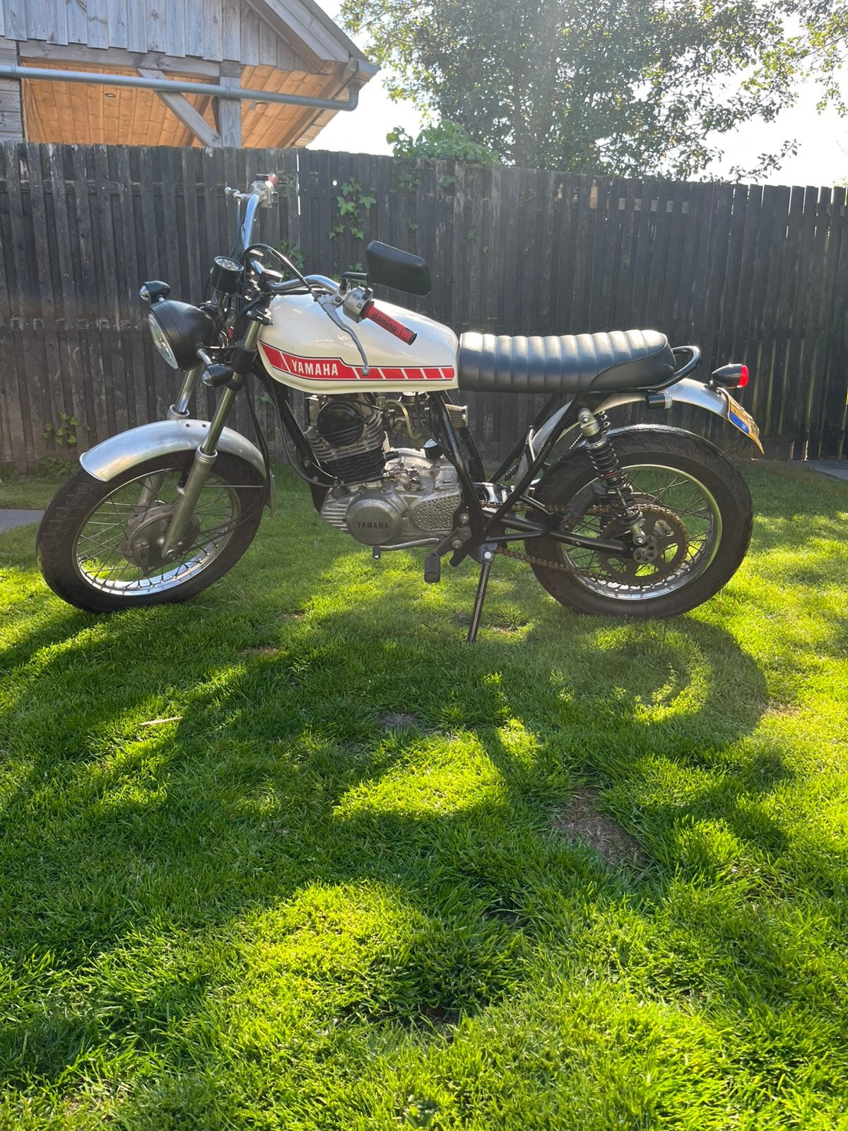 Yamaha sr 250 caferacer te koop, Motoren, 250 cc, Gebruikt, Particulier, Toermotor
