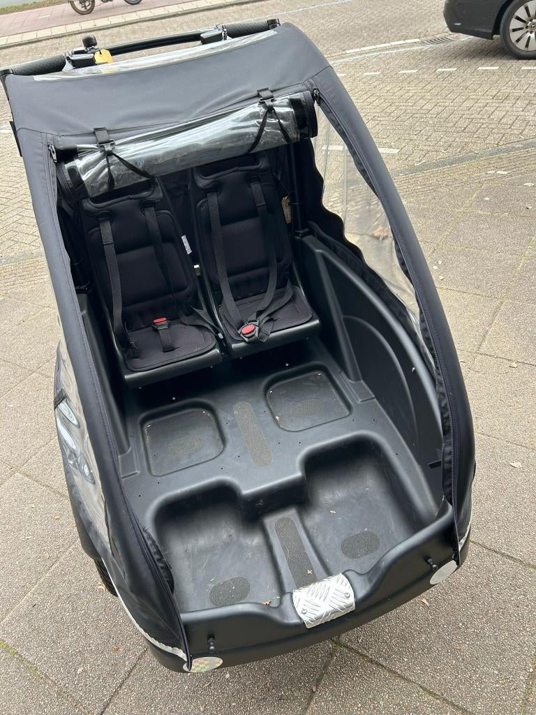 Winther Kangaroo Lite bakfiets met 10% korting, Overige merken, 4 kinderen of meer, Huif, Nieuw