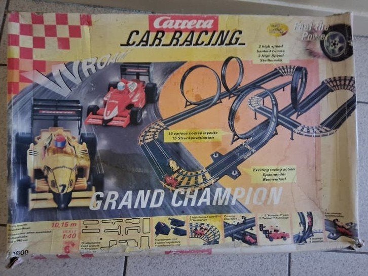 Carrera Grand Champion 50600 Racebaan met Looping, Ophalen, Gebruikt, Carrera, Met looping