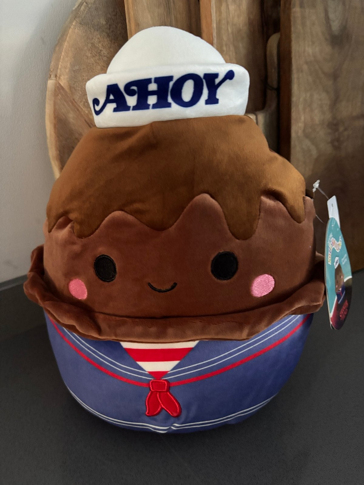 Nieuwe Squishmallow Stranger Things Chocolate Pudding, Squish, Overige karakters, Overige typen, Nieuw