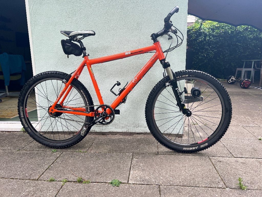 Bright orange Idworx Moutain Rohler 51cm maat M, nieuwstaat, Fietsen en Brommers, Fietsen | Mountainbikes en ATB, Gebruikt, Hardtail