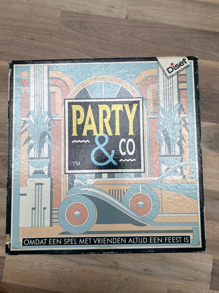 Party & Co Bordspel - Compleet editie 1993 gratis ophalen, Vijf spelers of meer, Ophalen, Gebruikt, Diset