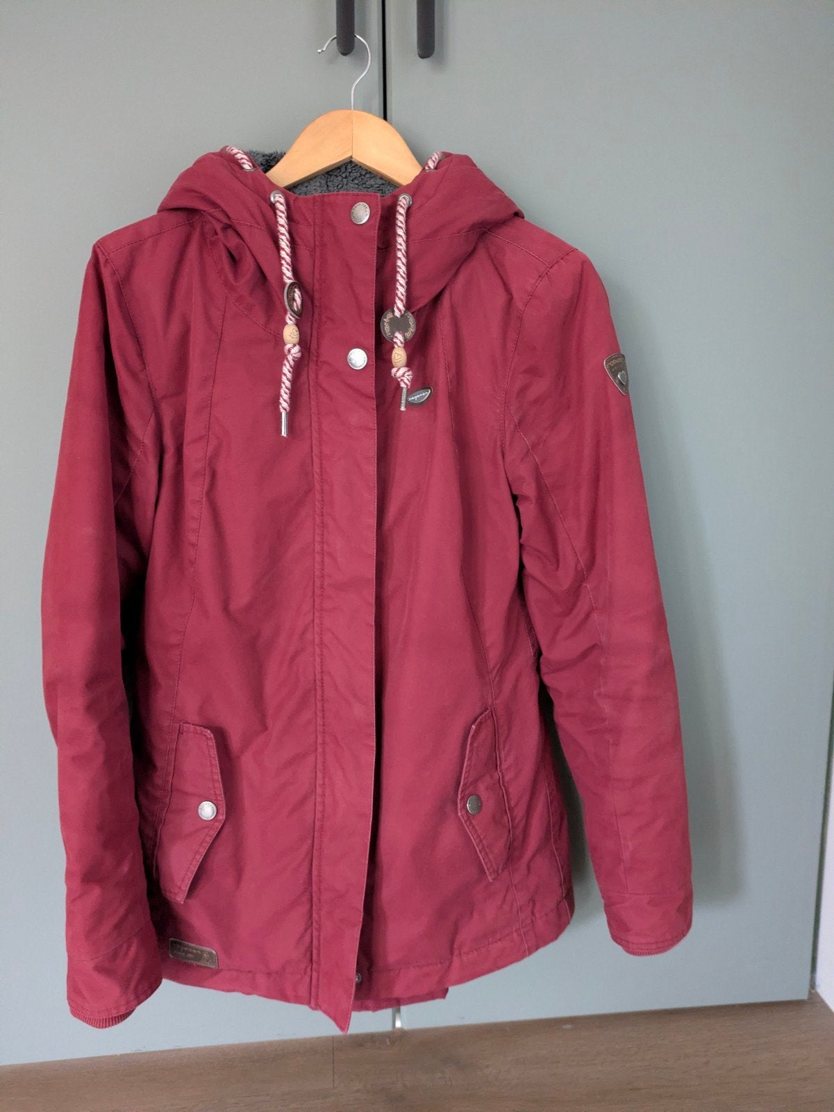 winterjas Ragwear, Ophalen of Verzenden, Gedragen, Maat 38/40 (M)