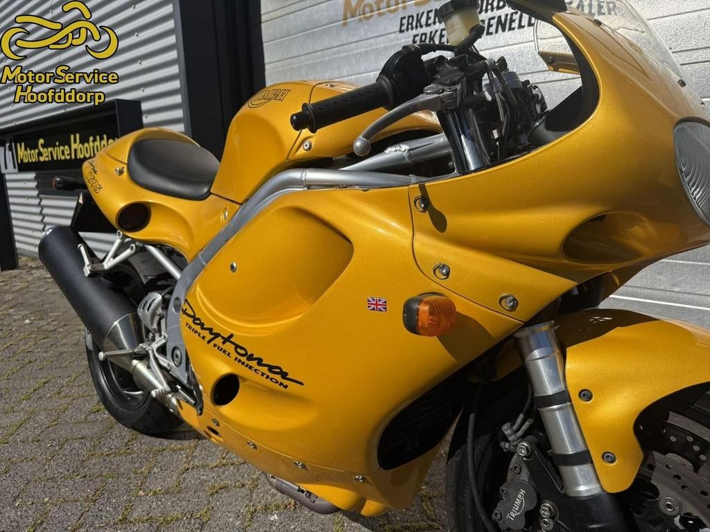 TRIUMPH DAYTONA 955i T 595 (bj 1997), Motoren, Motoren | Triumph, Motorrijbewijs A, Bedrijf, Super Sport, Meer dan 35 kW