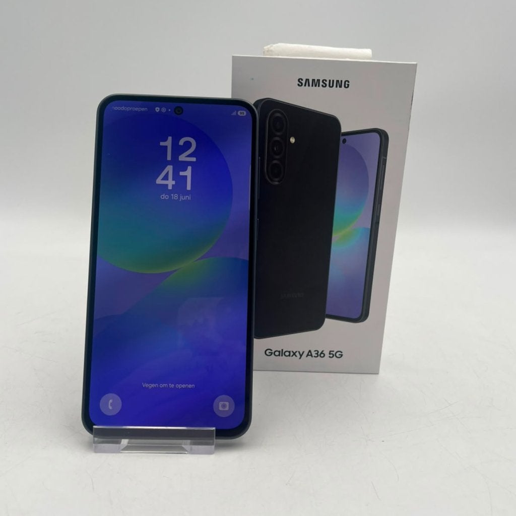 Samsung Galaxy A36 5g 128Gb Smartphone - Nieuwstaat, Samsung, Zo goed als nieuw, Support@Samsung.com, 129, Samsung-ro, Yeongtong-gu
Suwon-si, Gyeonggi-do 16677
South Korea