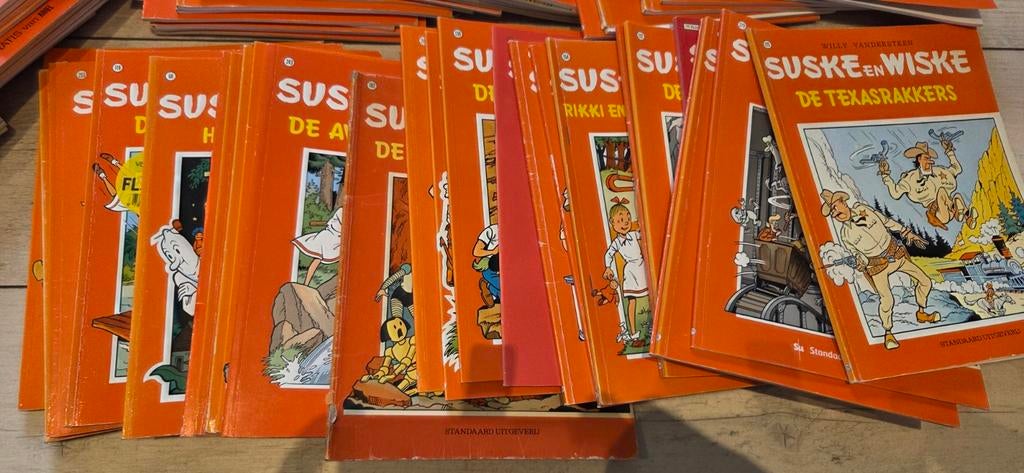 Grote partij Suske en Wiske, Verzamelen, Speelkaarten, Jokers en Kwartetten, Ophalen of Verzenden