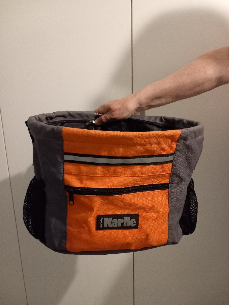 Fietsmand stuur merk Karlie, Ophalen of Verzenden, Gebruikt, Stof