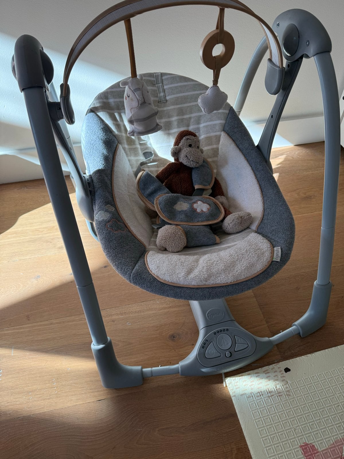 Ingenuity Swing 'n Go Draagbare Babyschommel, Kinderen en Baby's, Schommelstoel, Ophalen, Overige merken, Verstelbaar
