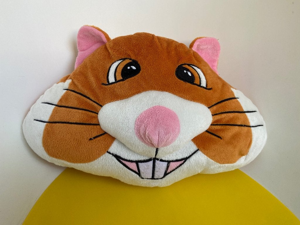 K2001 AH albert Heijn hamster kop kussen, Ophalen of Verzenden, Zo goed als nieuw, Overige typen