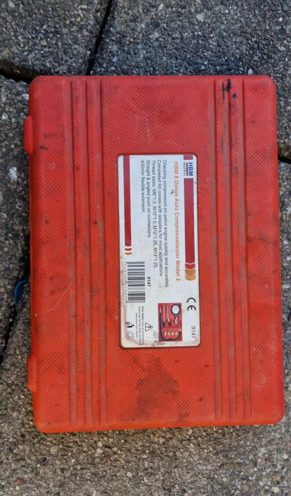 HBM Deluxe Auto Compressietester Model 2, Auto diversen, Autogereedschap, Ophalen of Verzenden, Gebruikt