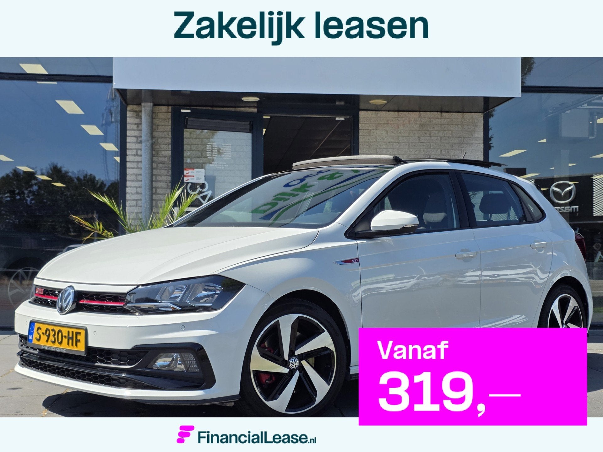 Volkswagen Polo 2.0 TSI GTI DSG – 200 PK – Pano – CarP, Automatische klimaatregeling, Gebruikt, Euro 6, 4 cilinders