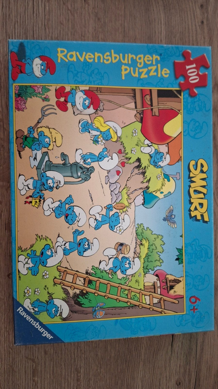 Ravensburger Smurf Puzzel 100 stukjes, Ophalen, Minder dan 500 stukjes, Zo goed als nieuw, Legpuzzel