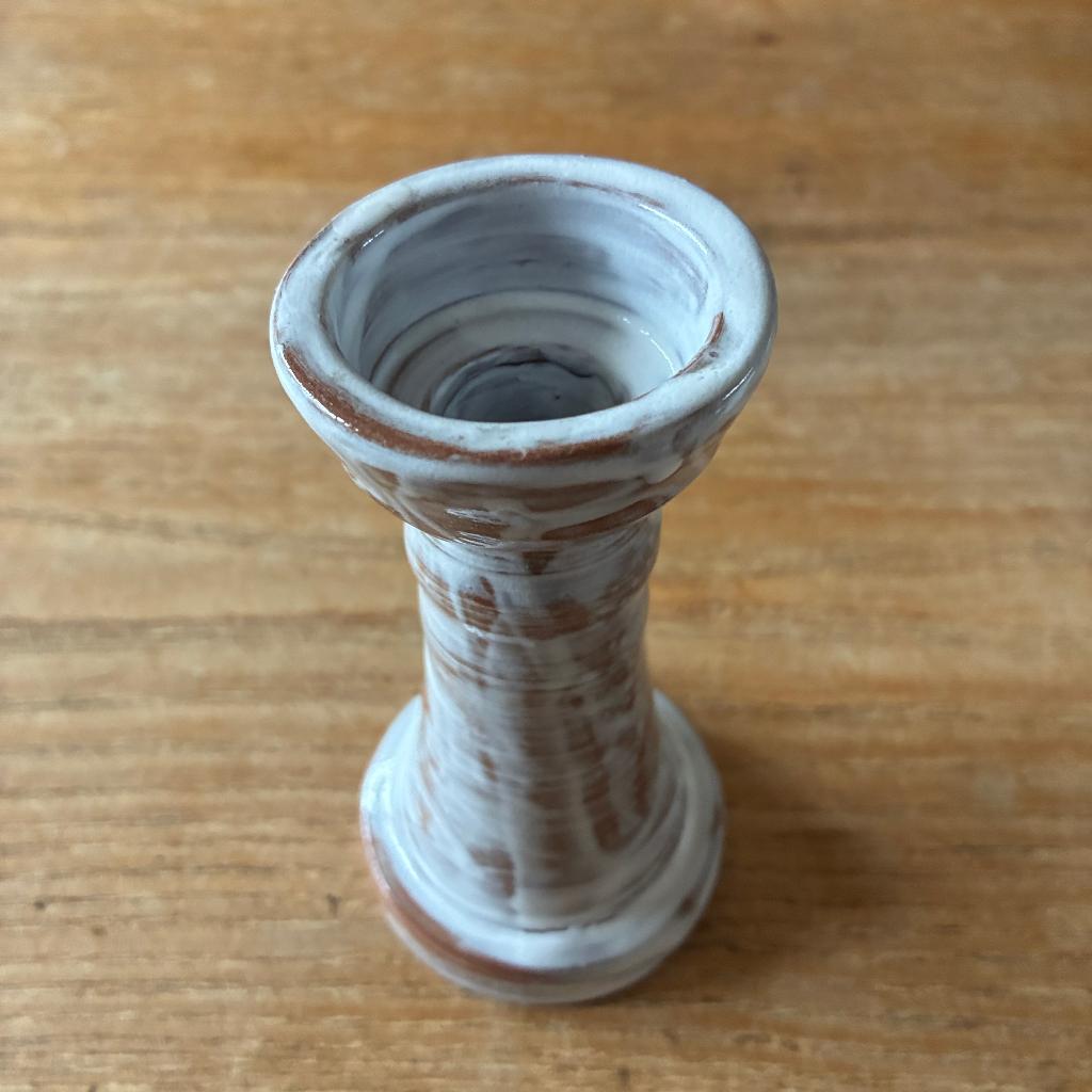 Vintage Henk (of Lies) Potters kandelaar keramiek aardewerk, Ophalen of Verzenden