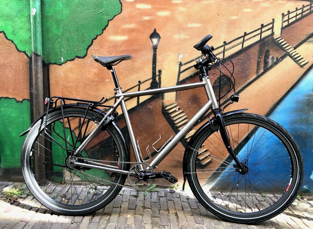 Idworx Easy Rohler Titanium XL - Rohloff, SON & Forumslader, Fietsen en Brommers, Velgrem, Versnellingen, Zo goed als nieuw, Info@idworx.nl
