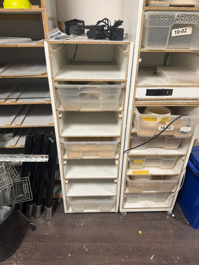 Slangen rack/kast, Dieren en Toebehoren, Reptielen en Amfibieën | Toebehoren, Ophalen, Gebruikt