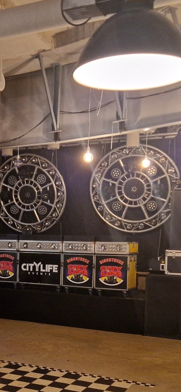 Truss Cirkels (Zeldzaam), Ophalen of Verzenden, Gebruikt, Licht