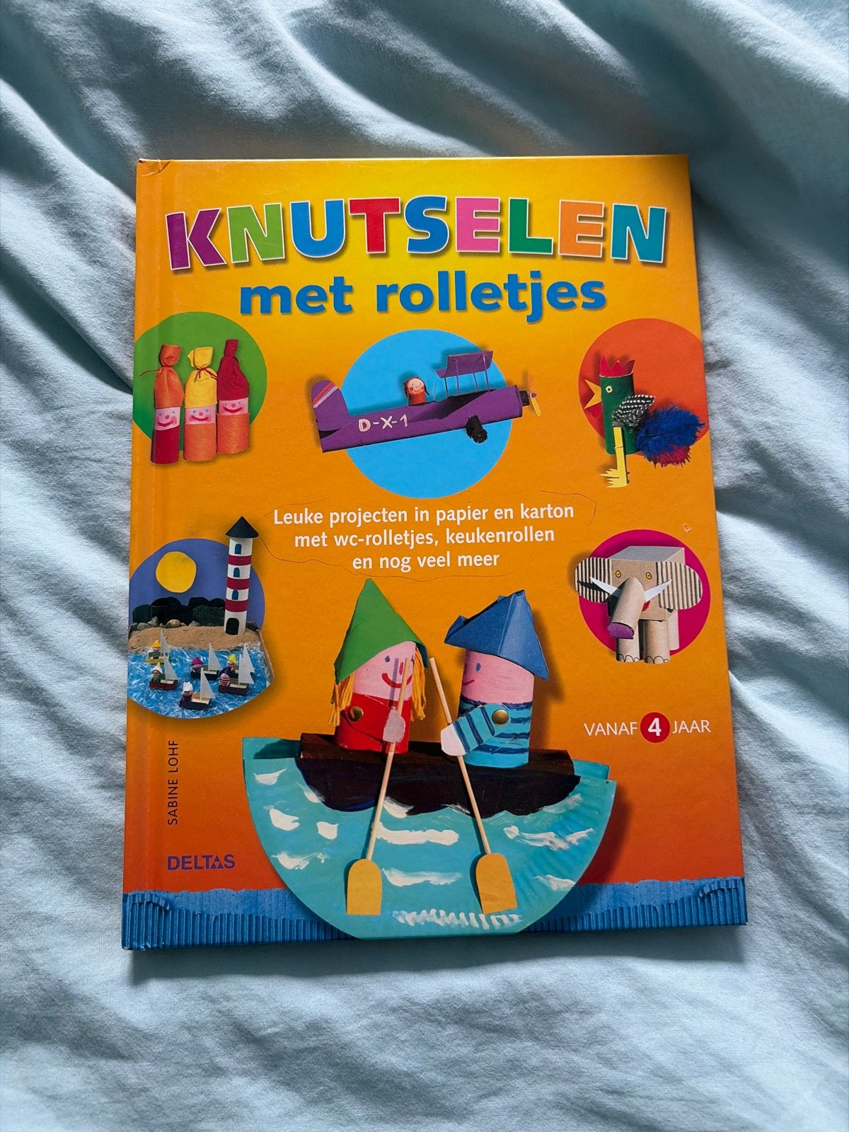 Knutselen met rolletjes - Knutselboek voor kinderen, Gebruikt, Overige thema's, Meerkleurig, Ophalen of Verzenden