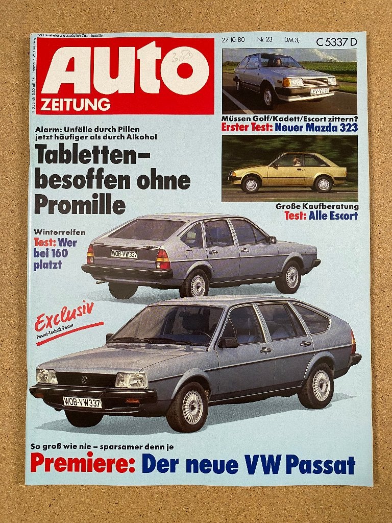 Auto Zeitung 23 1980 Duits, Verzenden, Gelezen, Algemeen