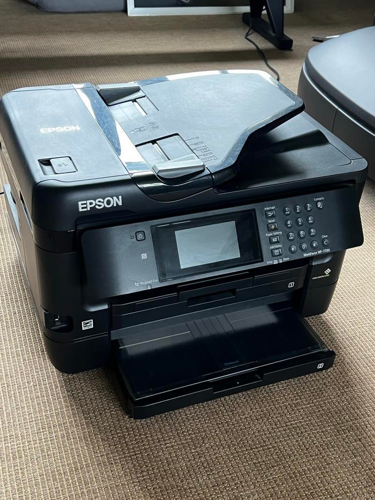 Epson WorkForce WF-7720 All-in-One Printer - ZGAN, Ophalen, Faxen, Inkjetprinter, All-in-one