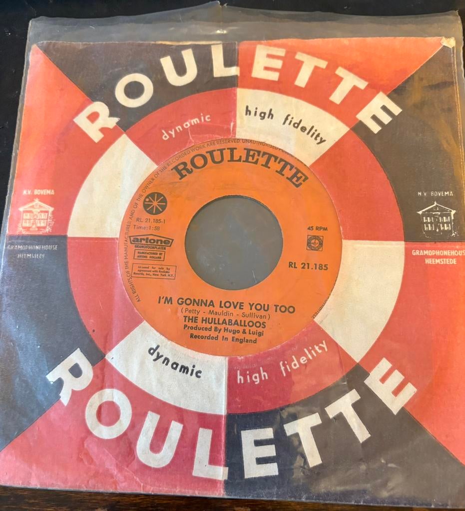 The Hullaballoos - I’m gonna love you too/Party doll, Ophalen of Verzenden, Gebruikt, Pop